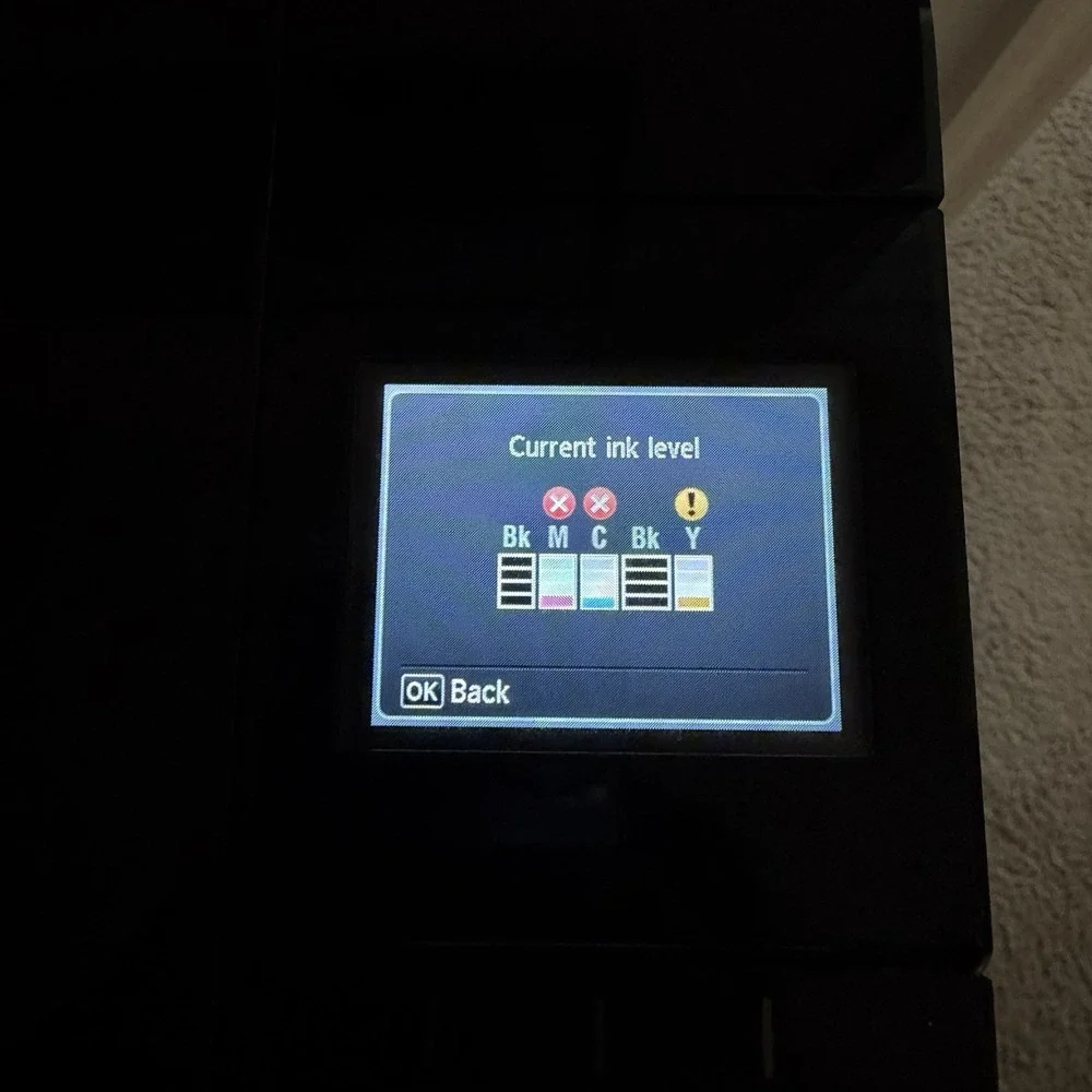 Canon PIXMA MG5220 Wireless All-In-One Inkjet Printer w/ Black Ink Tested